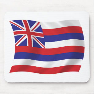 Tapis De Souris Drapeau Hawaii Mousepad