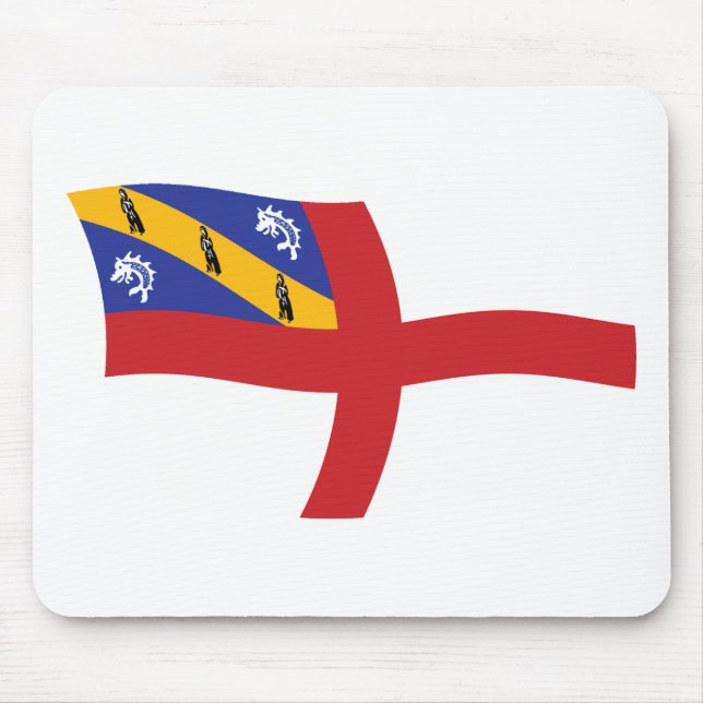 Tapis De Souris Drapeau Herm Mousepad (Devant)