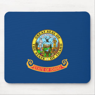 Tapis De Souris Drapeau Idaho