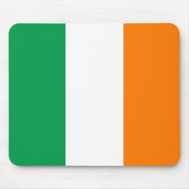 Tapis De Souris Drapeau irlandais (Devant)