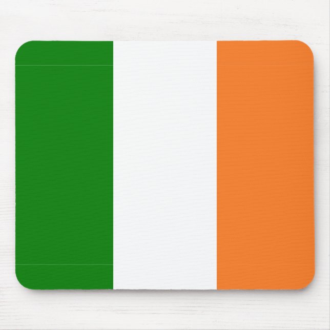 Tapis De Souris Drapeau irlandais (Devant)