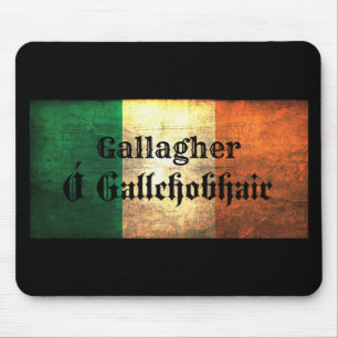 Tapis De Souris Drapeau irlandais Gallagher