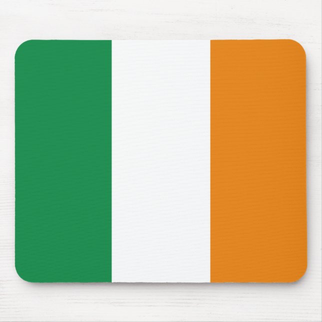 Tapis De Souris Drapeau irlandais Mousepad (Devant)