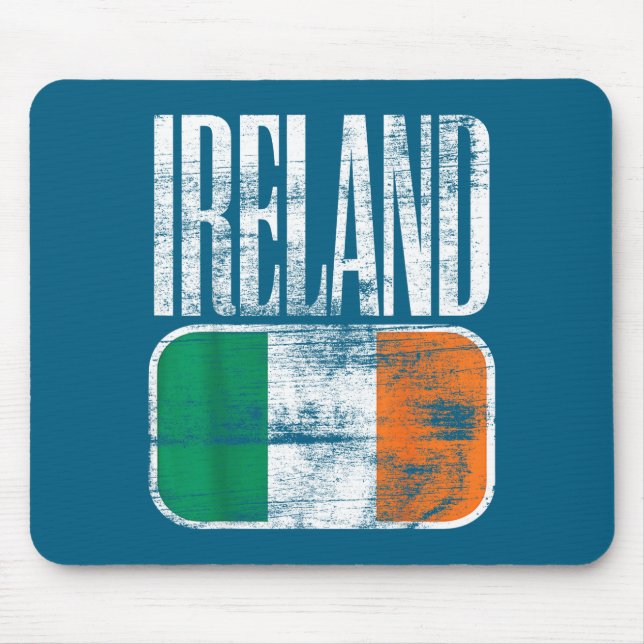 Tapis De Souris Drapeau Irlande Suprt  (Devant)