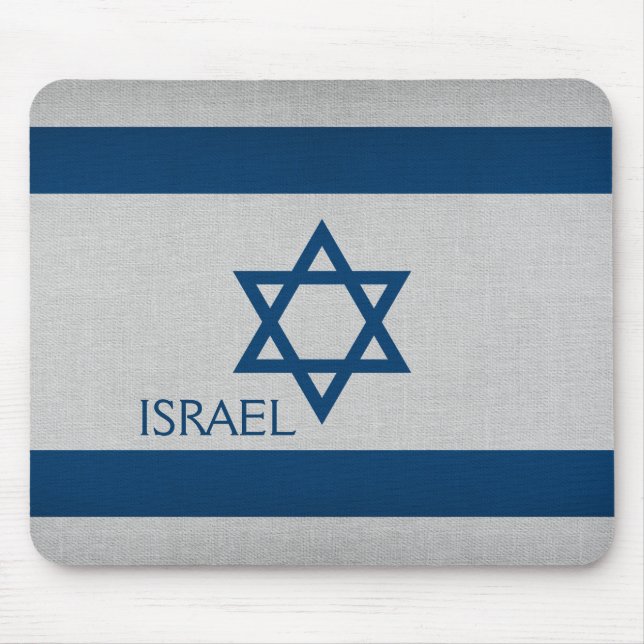 Tapis De Souris Drapeau Israël (Devant)