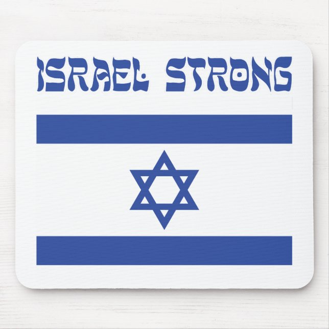 Tapis De Souris Drapeau Israël (Devant)