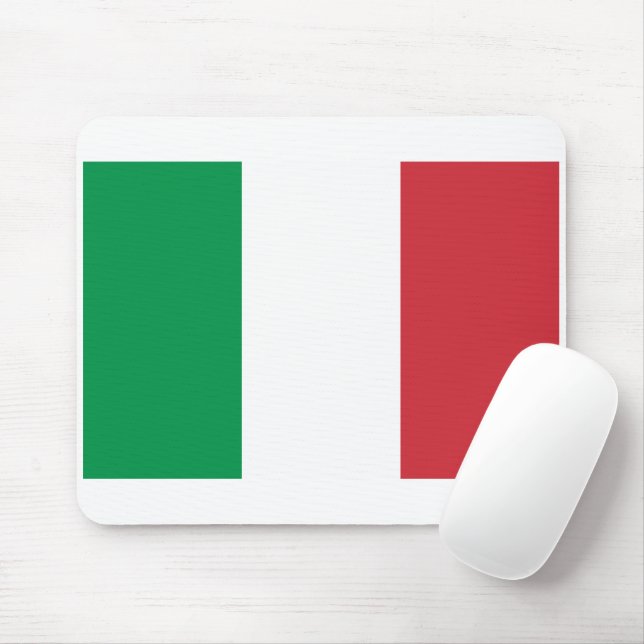 Tapis De Souris Drapeau Italie (Avec souris)