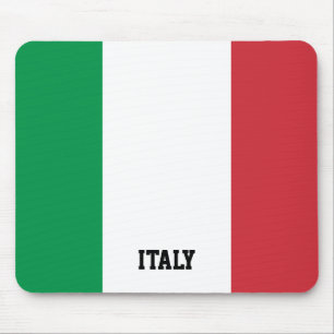 Tapis De Souris Drapeau italien personnalisé