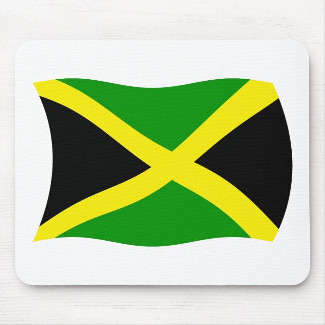 Tapis De Souris Drapeau jamaïcain Mousepad (Devant)