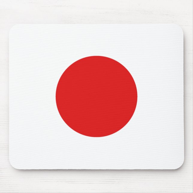 Tapis De Souris Drapeau japonais Mousepad (Devant)