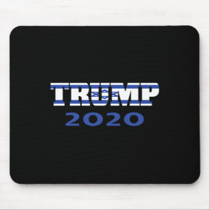 Tapis De Souris Drapeau juif américain juif pour partisan de Trump