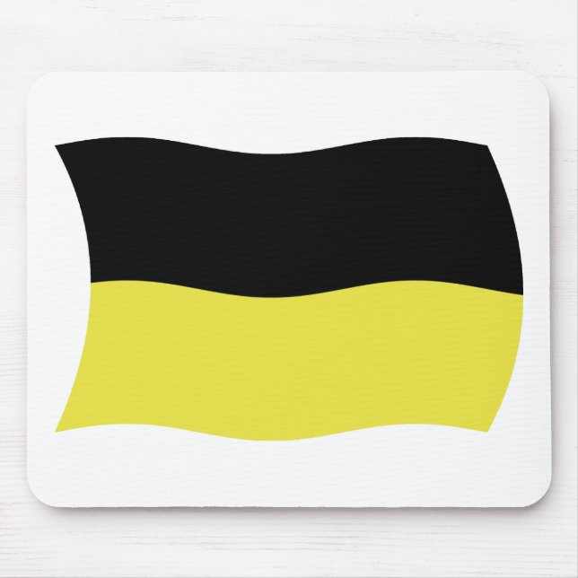 Tapis De Souris Drapeau Kashubians Mousepad (Devant)