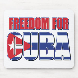 TAPIS DE SOURIS DRAPEAU LIBRE POUR CUBA