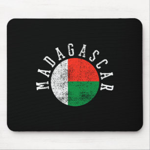 Tapis De Souris Drapeau malgache de Madagascar