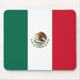Tapis De Souris Drapeau mexicain (Mexique)