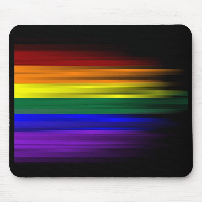 Tapis De Souris Drapeau Mousepad d'arc-en-ciel (Devant)
