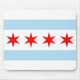 Tapis De Souris Drapeau Mousepad de Chicago