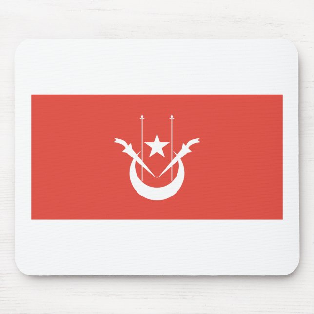 Tapis De Souris Drapeau Mousepad de Kelantan (Devant)