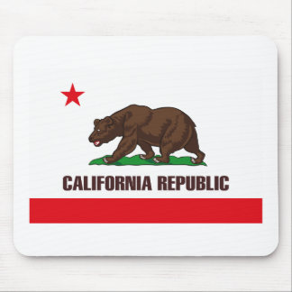 Tapis De Souris Drapeau Mousepad de la Californie