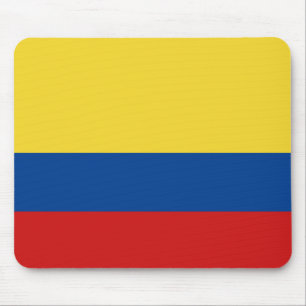 Tapis De Souris Drapeau Mousepad de la Colombie