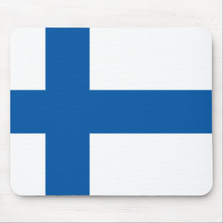 Tapis De Souris Drapeau Mousepad de la Finlande