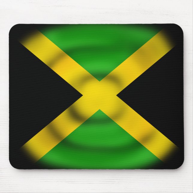 Tapis De Souris Drapeau Mousepad de la Jamaïque (Devant)