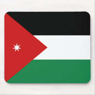 Tapis De Souris Drapeau Mousepad de la Jordanie