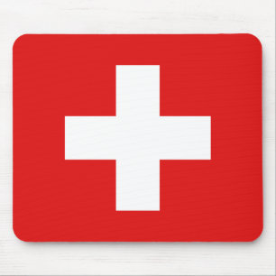 Tapis De Souris Drapeau Mousepad de la Suisse