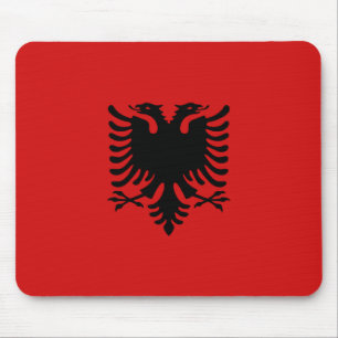Tapis De Souris Drapeau Mousepad de l'Albanie