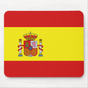 Tapis De Souris Drapeau Mousepad de l'Espagne