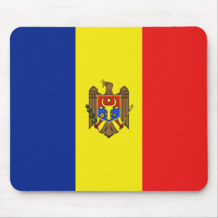 Tapis De Souris Drapeau Mousepad de Moldau