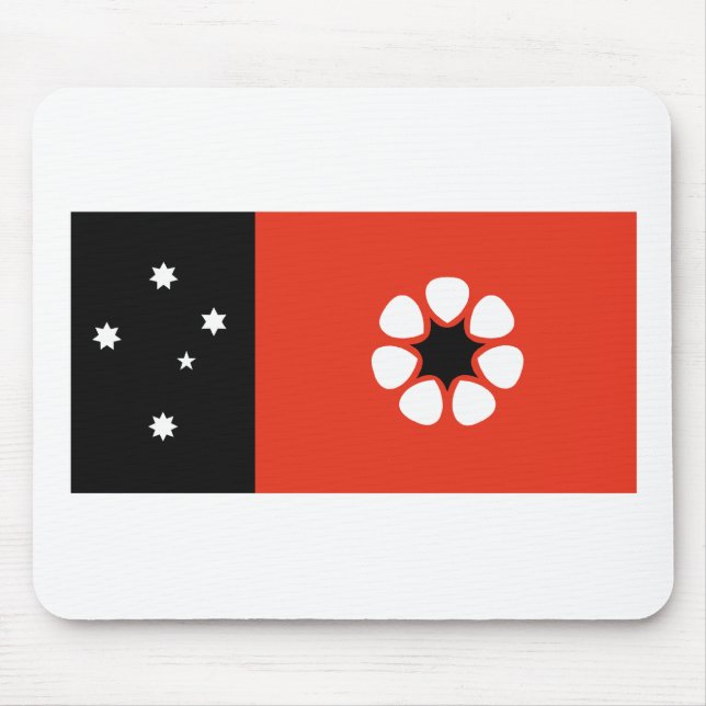 Tapis De Souris Drapeau Mousepad de territoire du nord (Devant)