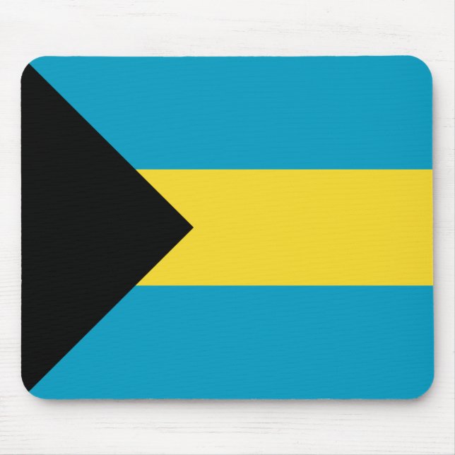 Tapis De Souris Drapeau Mousepad des Bahamas (Devant)