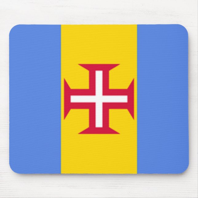 Tapis De Souris Drapeau Mousepad d'îles de la Madère (Devant)