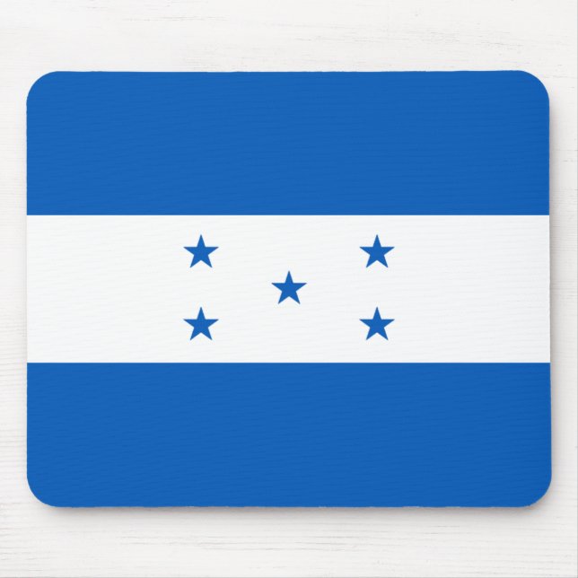 Tapis De Souris Drapeau Mousepad du Honduras (Devant)
