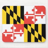 Drapeau Mousepad du Maryland
