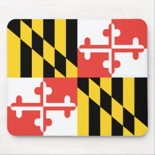 Tapis De Souris Drapeau Mousepad du Maryland