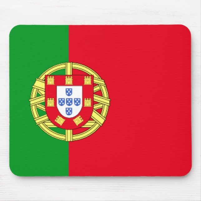 Tapis De Souris Drapeau Mousepad du Portugal (Devant)