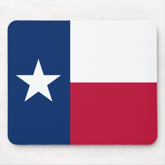Tapis De Souris Drapeau Mousepad du Texas (Devant)