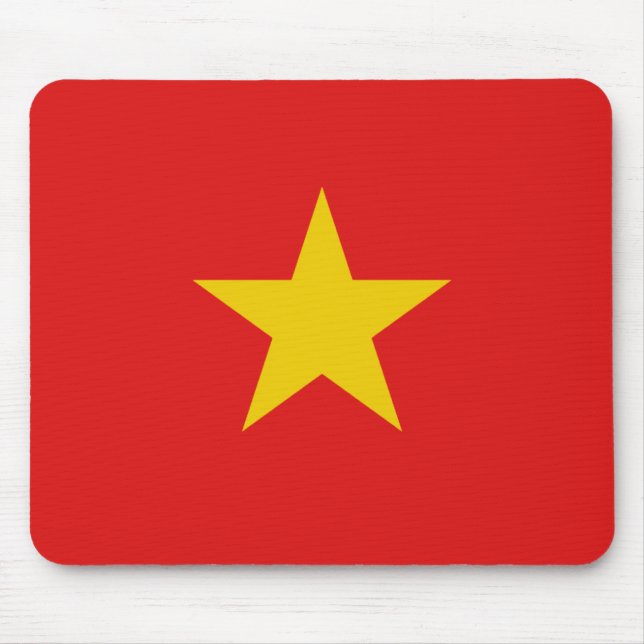 Tapis De Souris Drapeau Mousepad du Vietnam (Devant)