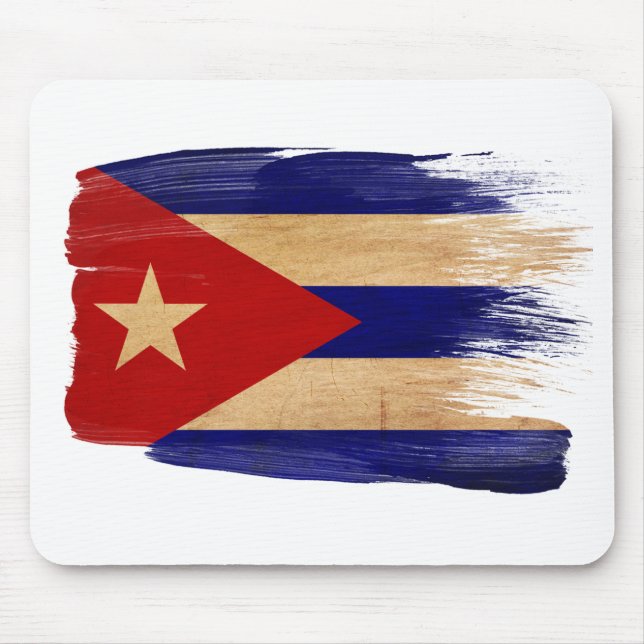 Tapis De Souris Drapeau Mousepads du Cuba (Devant)
