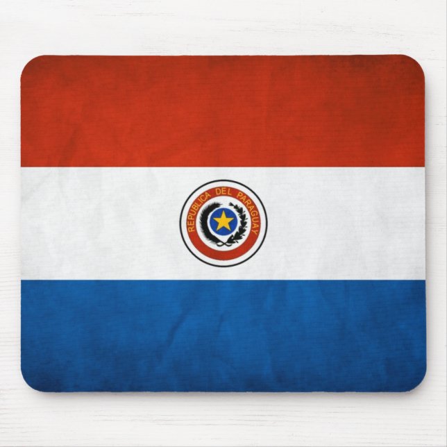 Tapis De Souris drapeau national du Paraguay (Devant)