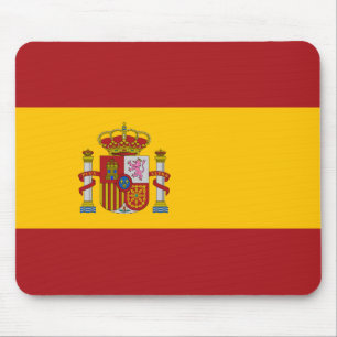 Tapis De Souris Drapeau national Mousepad de l'Espagne