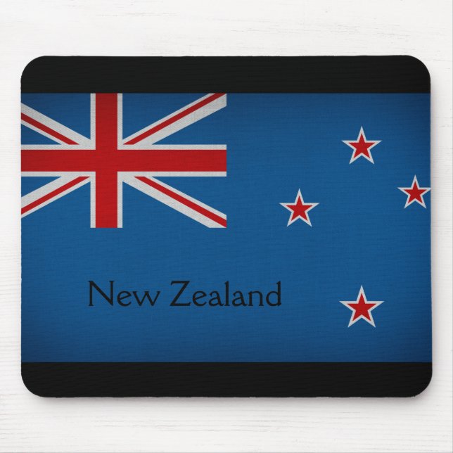 Tapis De Souris Drapeau néo-zélandais (Devant)