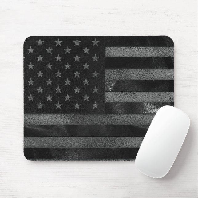 Tapis De Souris Drapeau noir (Avec souris)