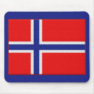 Tapis De Souris Drapeau norvégien