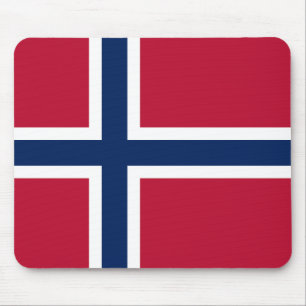 Tapis De Souris Drapeau norvégien