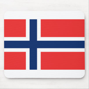 Tapis De Souris Drapeau norvégien