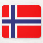 Tapis De Souris Drapeau norvégien<br><div class="desc">Drapeau de Norway</div>