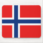 Tapis De Souris Drapeau norvégien Mousepad<br><div class="desc">Cette mousepad est simplement composée du drapeau norvégien. Une excellente façon de se rappeler de la Norvège quand on est à l'ordinateur.</div>